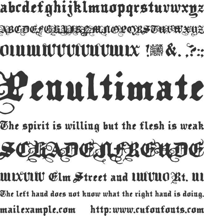 Kalmari font preview