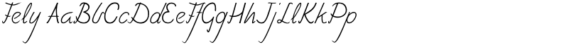 Fely font