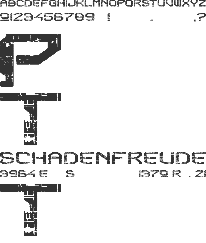 Reboot Crush font preview