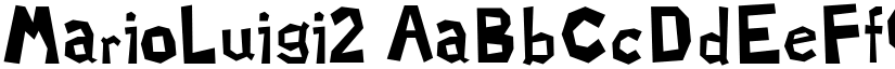 MarioLuigi2 font