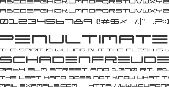 Ides of Jade font preview