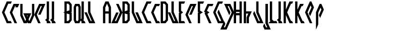 Crwell Bold font