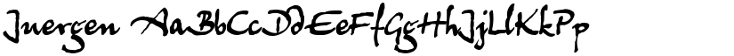 Juergen font
