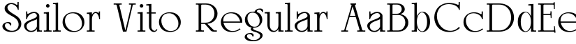 Sailor Vito font download