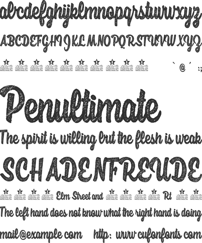 Honeybee Roots Color Personal U font preview