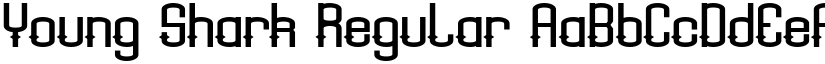 Young Shark Regular font
