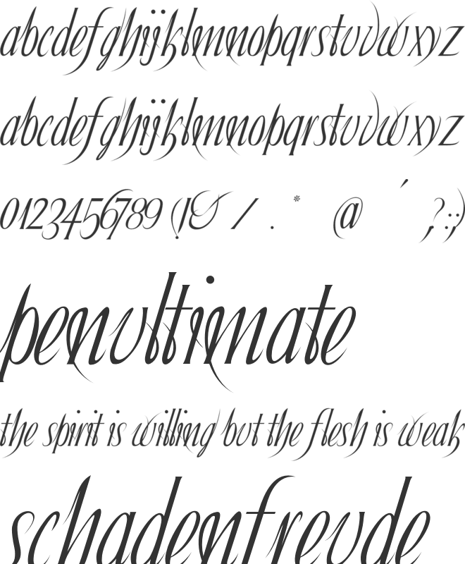 Ibleum font preview