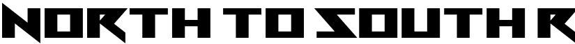 North to South Regular font