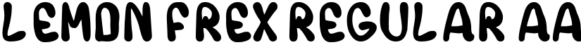 LEMON FREX Regular font