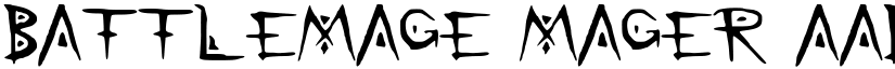BattleMage font download