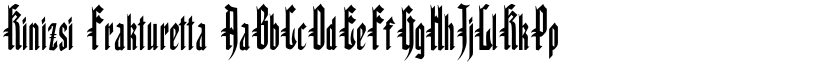 Kinizsi font download