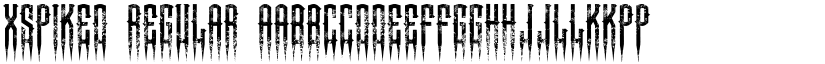 XSpiked font download