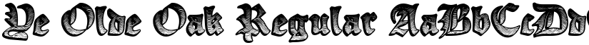 Ye Olde Oak Regular font