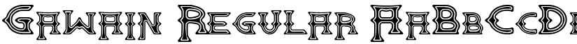 Gawain Regular font