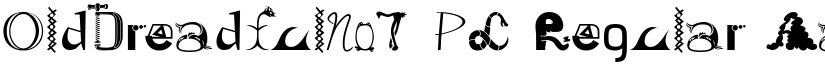 OldDreadfulNo7 PL Regular font