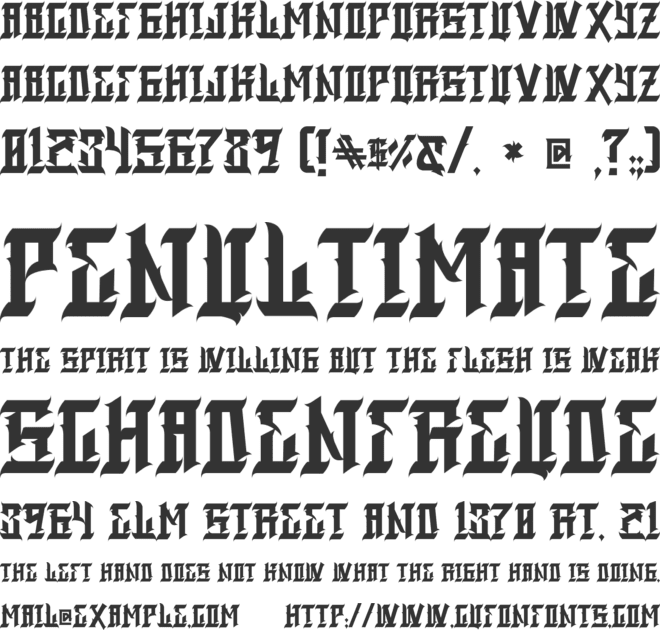 blackmagic font preview