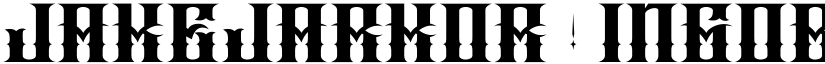 JAKEJARKOR - INGOBERNABLE font download
