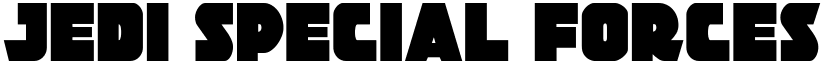 Jedi Special Forces Condensed Condensed font