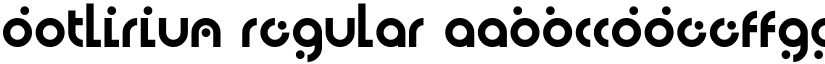 DotLirium Regular font