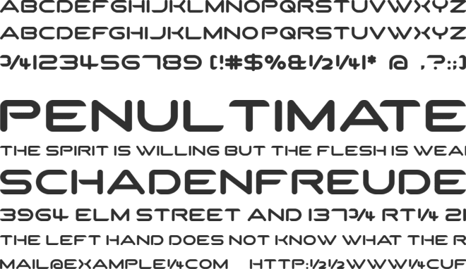 SparTakus Round font preview