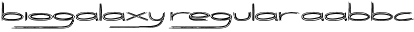 Biogalaxy font download