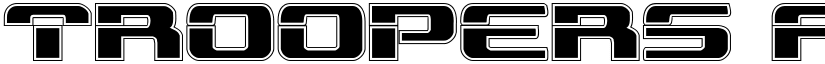 Troopers Academy Regular font