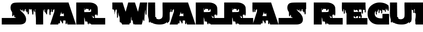 Star Wuarras Regular font