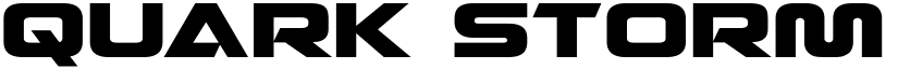 Quark Storm font download