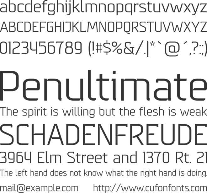 GepesteV font preview