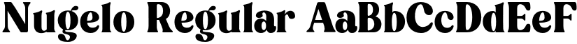Nugelo Regular font