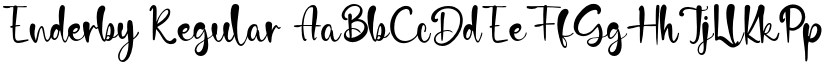 Enderby font download