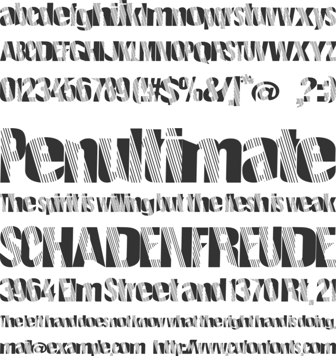 RoboticRevolution font preview