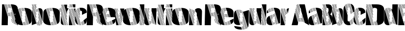 RoboticRevolution Regular font