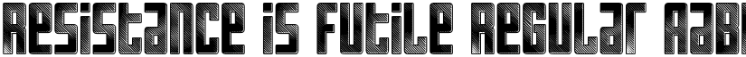 Resistance is Futile font download
