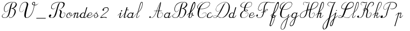 BV_Rondes2 ital font