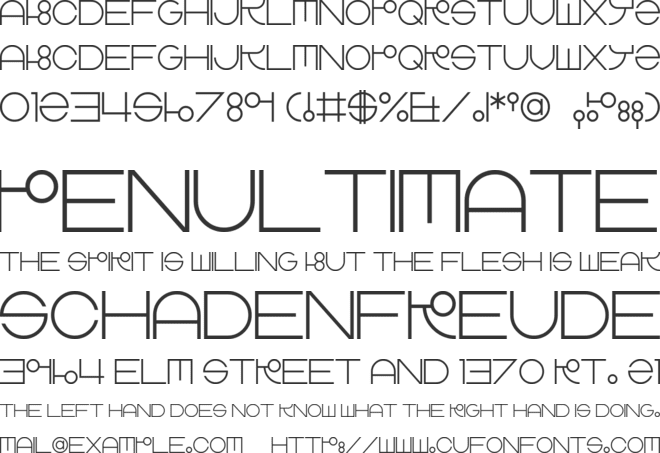 Zdyk Libra font preview