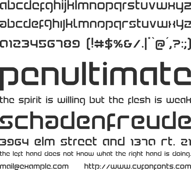Youngerblood font preview