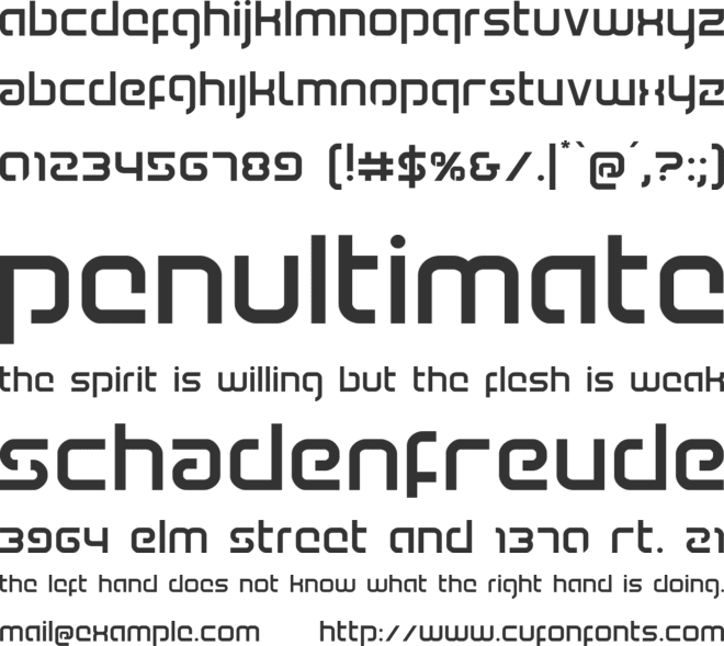 Youngerblood font preview