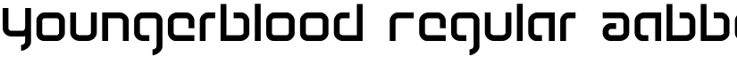 Youngerblood Regular font