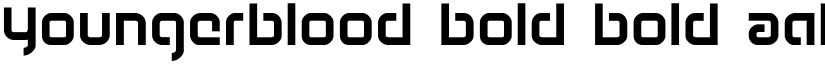Youngerblood Bold Bold font