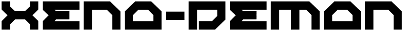 Xeno-Demon Regular font