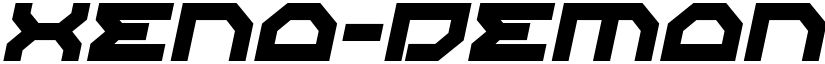 Xeno-Demon Italic Italic font