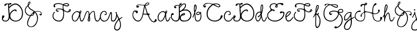 DJ Fancy font
