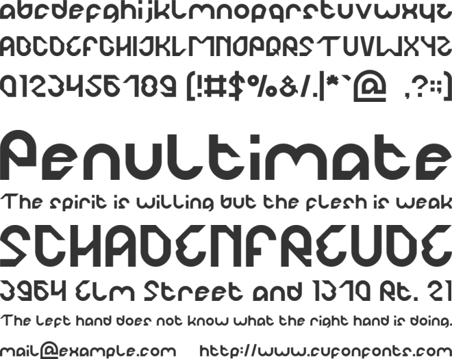 ROBOCOP font preview