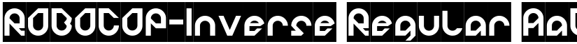 ROBOCOP-Inverse Regular font