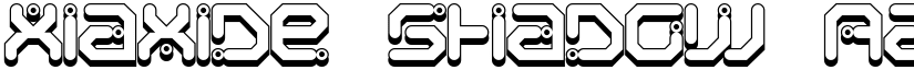 Xiaxide Shadow font
