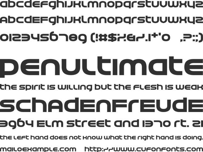 Cerulean Nights font preview