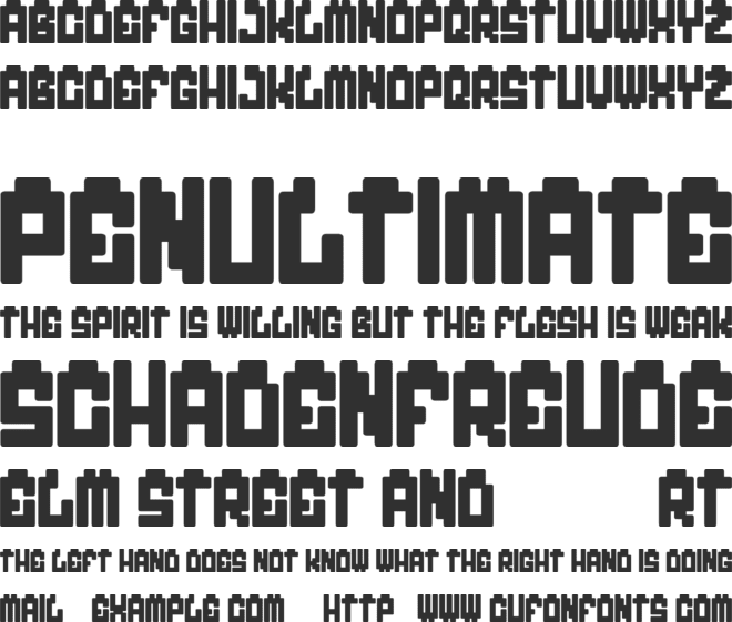 my game font preview