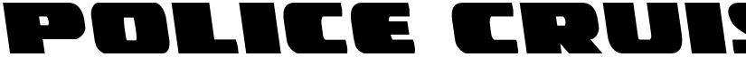 Police Cruiser Leftalic Italic font