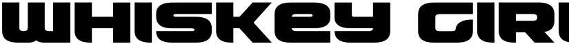 Whiskey Girls Regular font
